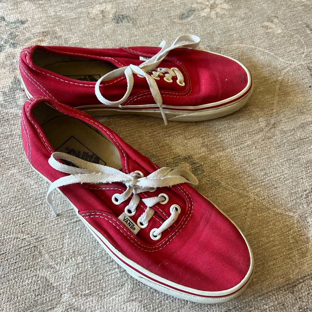 Red Vans